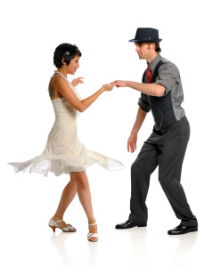 Couple dance Swing
